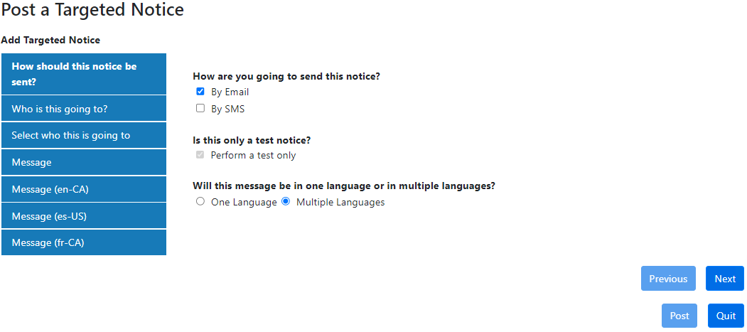 Post a Target Notice_MultipleLanguages